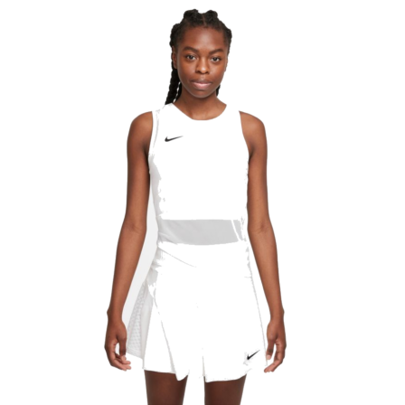 Nike Court Dri-Fit Advantage Slam Dame Tank Top White/Black