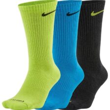 Nike Everyday Plus Cushioned 3-Pak Green/Blue/Black