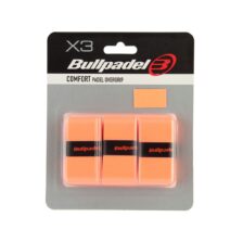 Bullpadel Comfort Padel Overgrip Orange 3-Pak