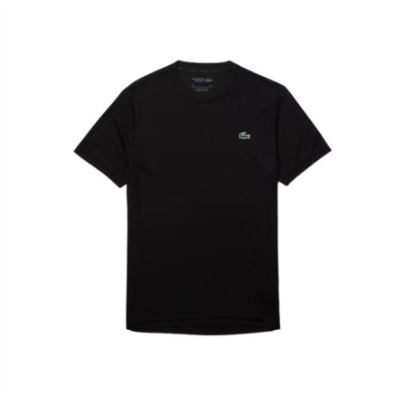 Lacoste-Breathable-Pique-T-Shirt-Black-2