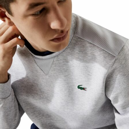 samfund Vibrere vedvarende ressource Lacoste Sport Sweatshirt Grey | Køb på Padelshoppen.com