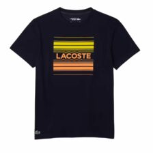Lacoste Sport Stylized Logo Print T-shirt Navy Blue
