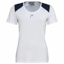 Head Club Tech T-shirt Dame White/Dress Blue