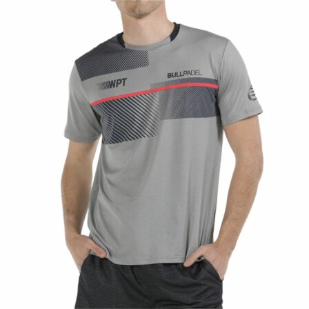 Bullpadel-Redullu-Vigore-T-Shirt-Medium-Gray-Herre-Padel-T-shirt