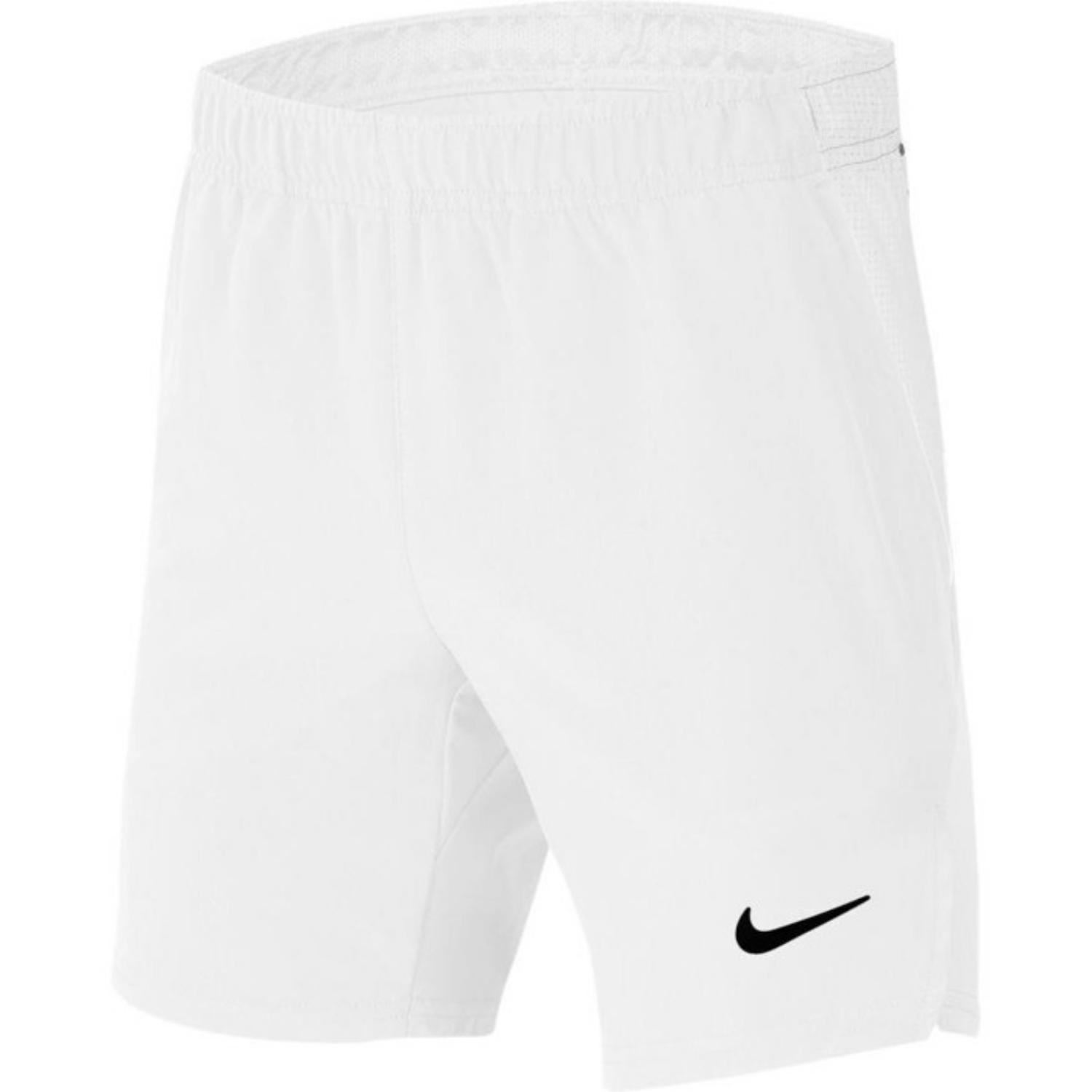 Nike Court Flex Ace Junior Shorts Hvid Padel Shorts Drenge