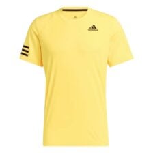 Adidas Club 3-Stripe Tee Yellow