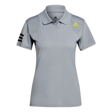Adidas-Club-Dame-Polo-Shirt-Grey-polo-tennis