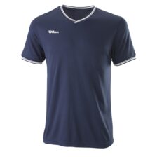 Wilson Team ll High V-Neck T-shirt Navy