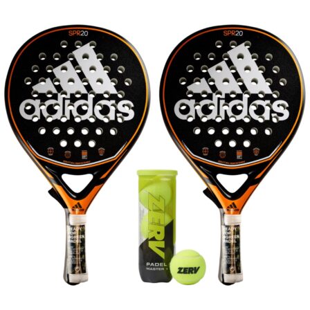 Adidas Padel Pakketilbud (Adidas SPR20 + ZERV Padel Master+) - OLD