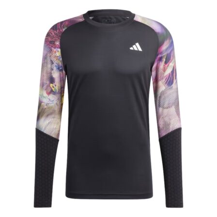 Adidas Melbourne HEAT.DRY Longe Sleeve Black - OLD