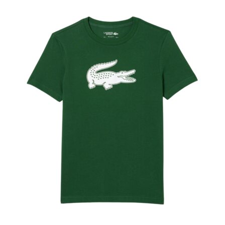 Lacoste-Sport-3D-Print-Crocodile-T-shirt-GreenWhite-1