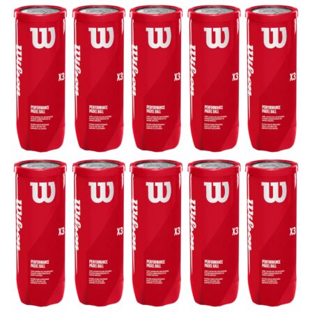 10x Wilson Padel X3