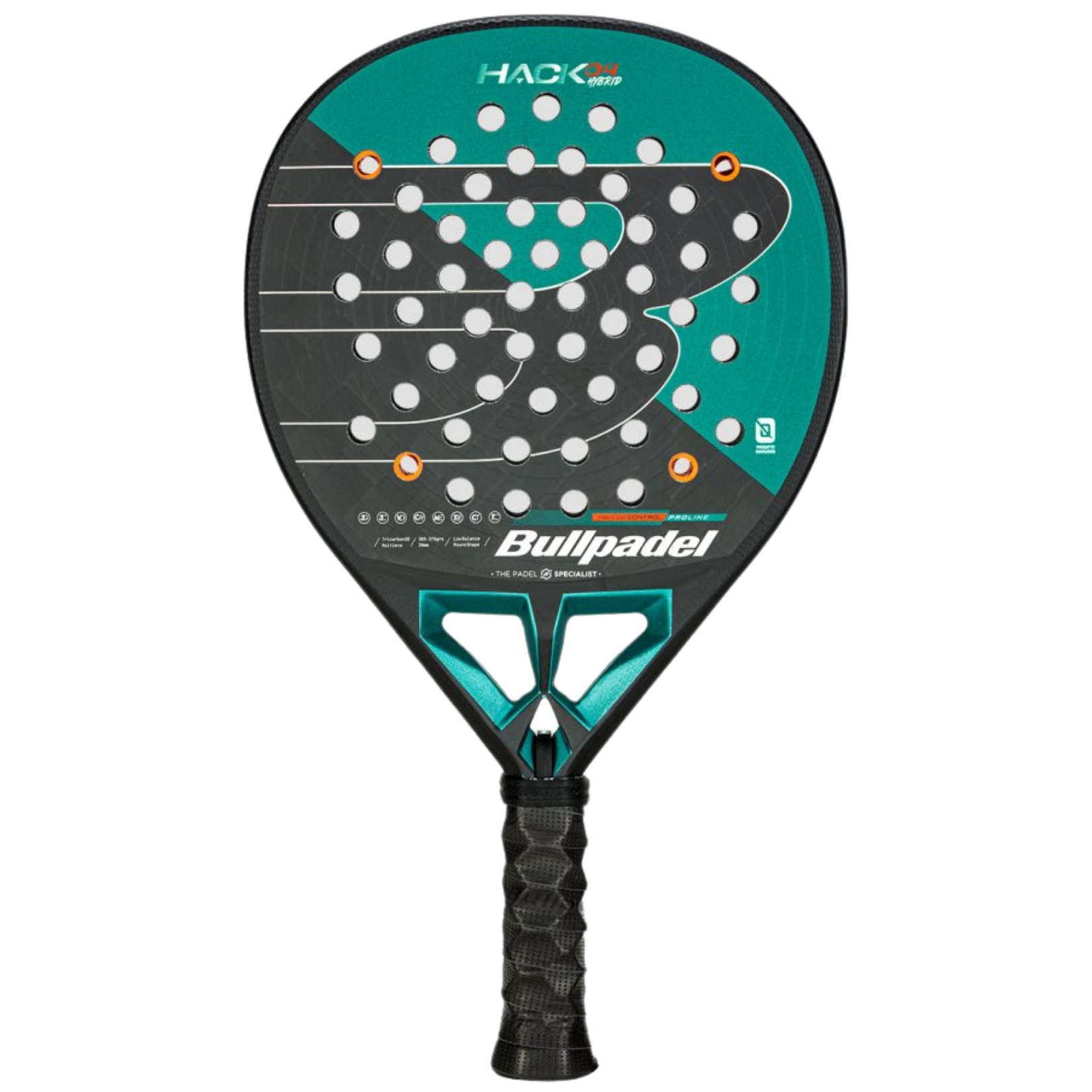 Bullpadel Hack 04 Hybrid 25 | Padel Bat → God pris!