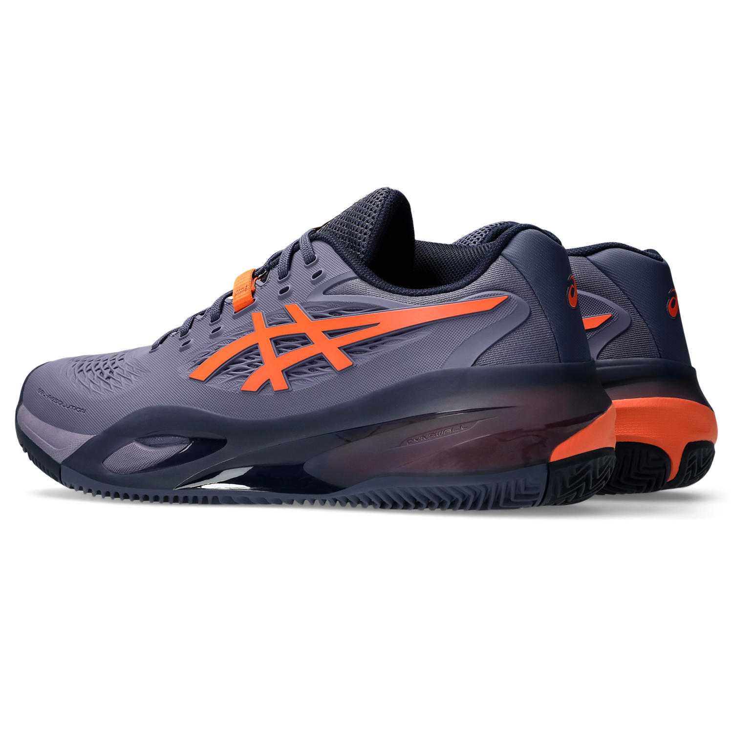 Asics Gel-Resolution X Clay Greyish Purple/Nova Orange