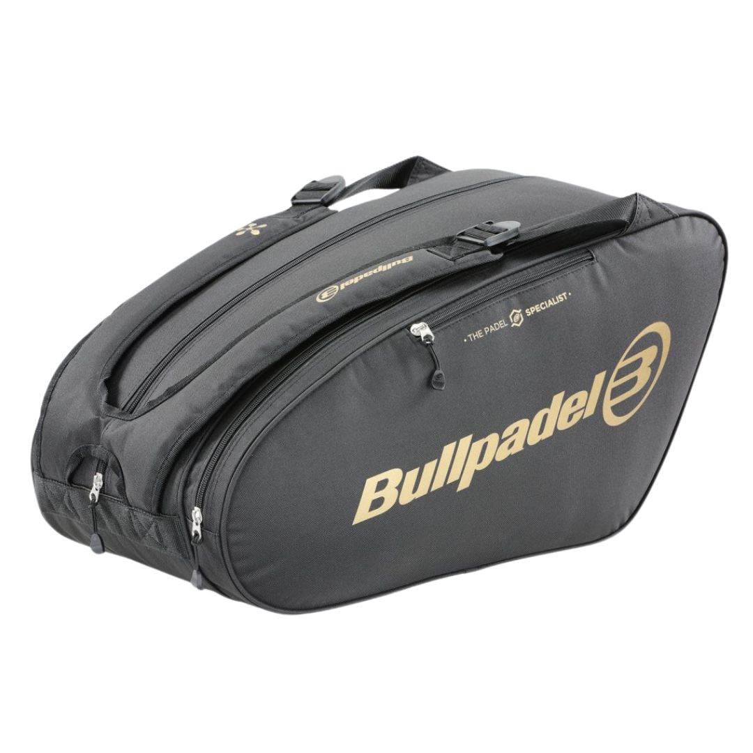 Bullpadel Tour Premier 2025 Padel Racket Bag - Black Backpack For 2 Rackets BPP25015