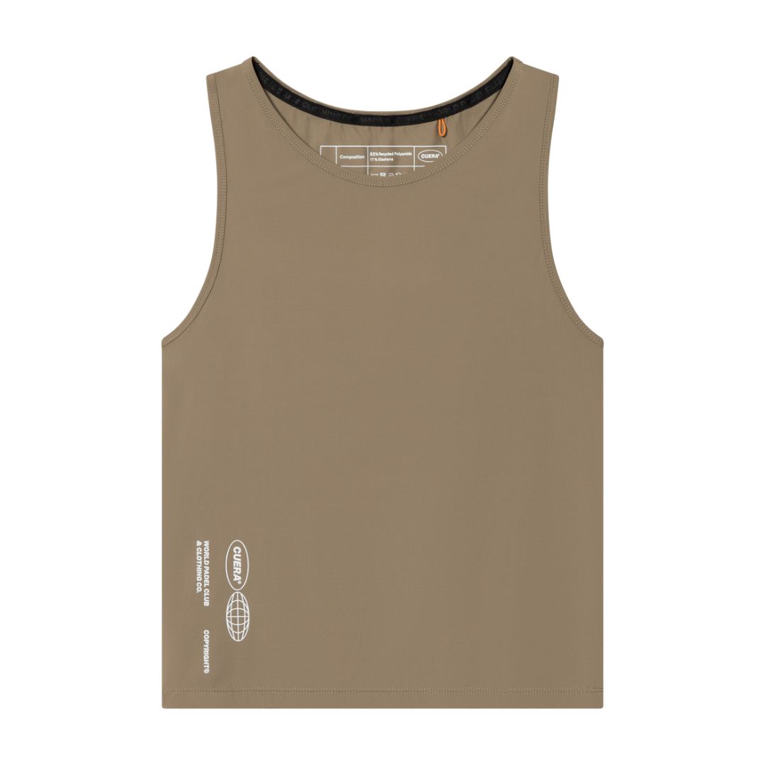 Oncourt Cuera Airy Tank Top - Off White