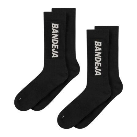 Cuera Bandeja Padel Socks 2-Pack Black/Sand