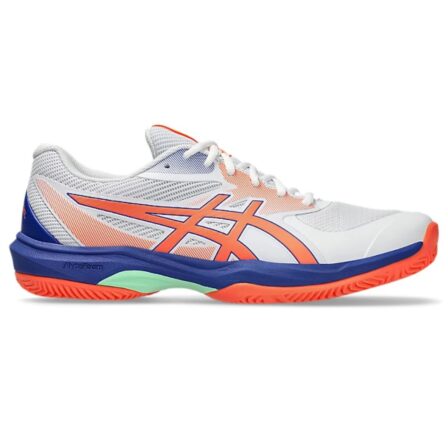 Asics Game FF Padel White/Vivid Coral