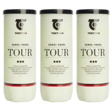 3x Tretorn Serie+ Padel Tour 3 stk.