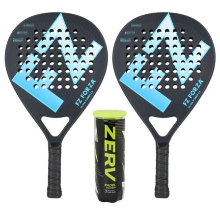 Forza Padel Pakketilbud (FZ Forza Ultra Power 2.0 + ZERV Padel Master+)