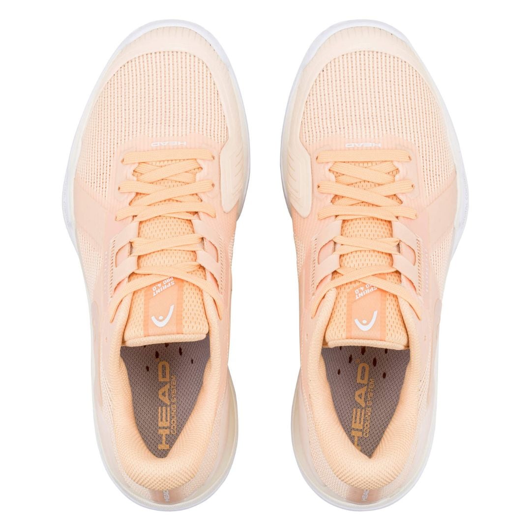Head Sprint Pro 4.0 Women Apricot/Vanilla, billede 4