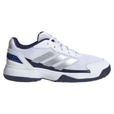 Adidas Crazyquick Padel Kids Cloud White/Silver Metallic