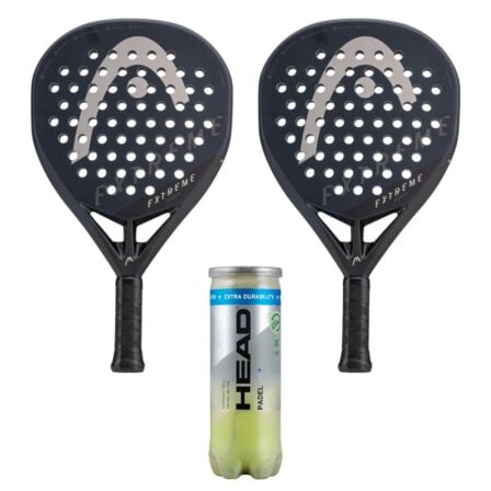 Head Padel Sæt (2 x Head Extreme Touch + Head Padel Pro+ 3 stk.)