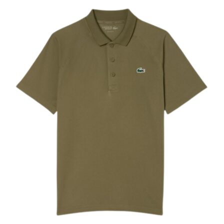 Lacoste Sport Breathable Polo Shirt Olive