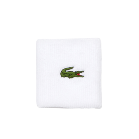 Lacoste Wristband 2-Pack White