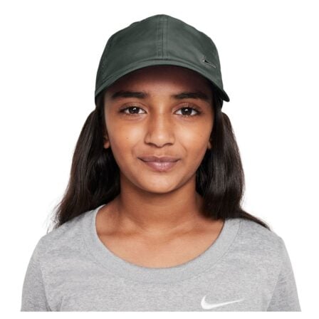 Nike Kids Dri-FIT Club Metal Swoosh Cap Camo Green
