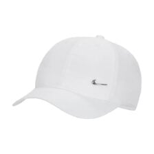 Nike Kids Dri-FIT Club Metal Swoosh Cap White