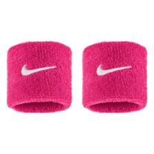 Nike Swoosh Classic Wristbands 2-Pack Pink/White